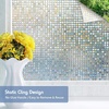 image:imagerabbitgoo Frosted Window Privacy Film 175x787 inches and Small Mosaic Window Film 175x787 inches