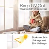 image:imagerabbitgoo Frosted Window Privacy Film 175x787 inches and Small Mosaic Window Film 175x787 inches