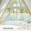 image:imagerabbitgoo Rainbow Window Film 175 x 787 and Window Privacy Film with Installation Tools 175 x 787