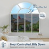 image:imagerabbitgoo Rainbow Window Privacy Film 175 x 785 inches rabbitgoo One Way Window Privacy Film with Tools