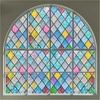 image:imagerabbitgoo Stained Glass Window Film 175 x 787 inches rabbitgoo Window Tint Kit Tools