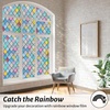 image:imagerabbitgoo Stained Glass Window Film 175 x 787 inches rabbitgoo Window Tint Kit Tools