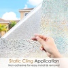 image:imagerabbitgoo Window Privacy Film Mosaic Rainbow Window Film 175 x 787 inches