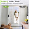 image:imagerabbitgoo Window Privacy Film Mosaic Rainbow Window Film 175 x 787 inches