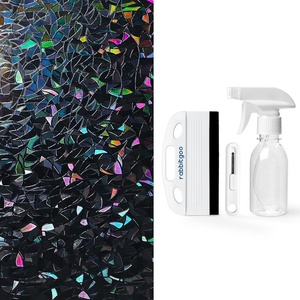 image:imagerabbitgoo Window Privacy Film Rainbow Film 175 x 787 inches rabbitgoo Window Tint Kit