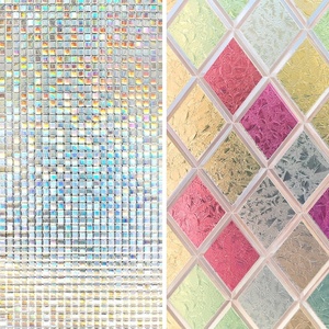 image:imagerabbitgoo Window Privacy Film Rainbow Window Film Decorative 175 x 787